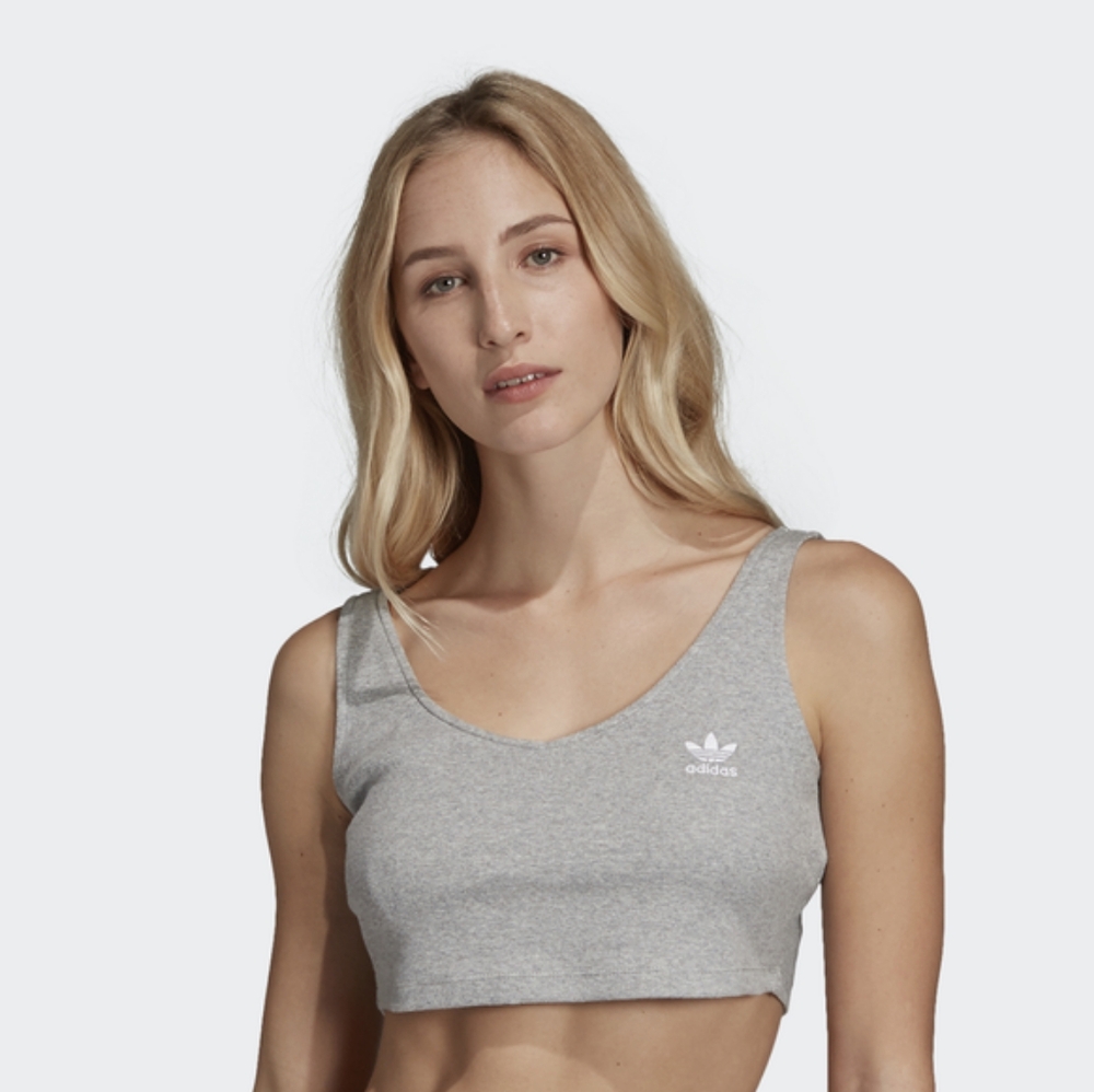 Gray Adidas Tank Top